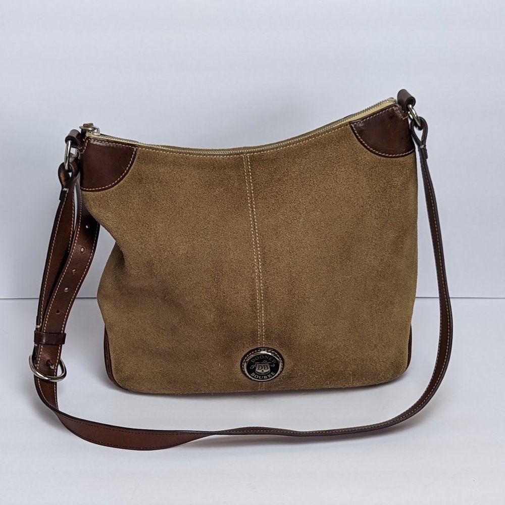 Dooney & Bourke  brown Hobo Shoulder Bag